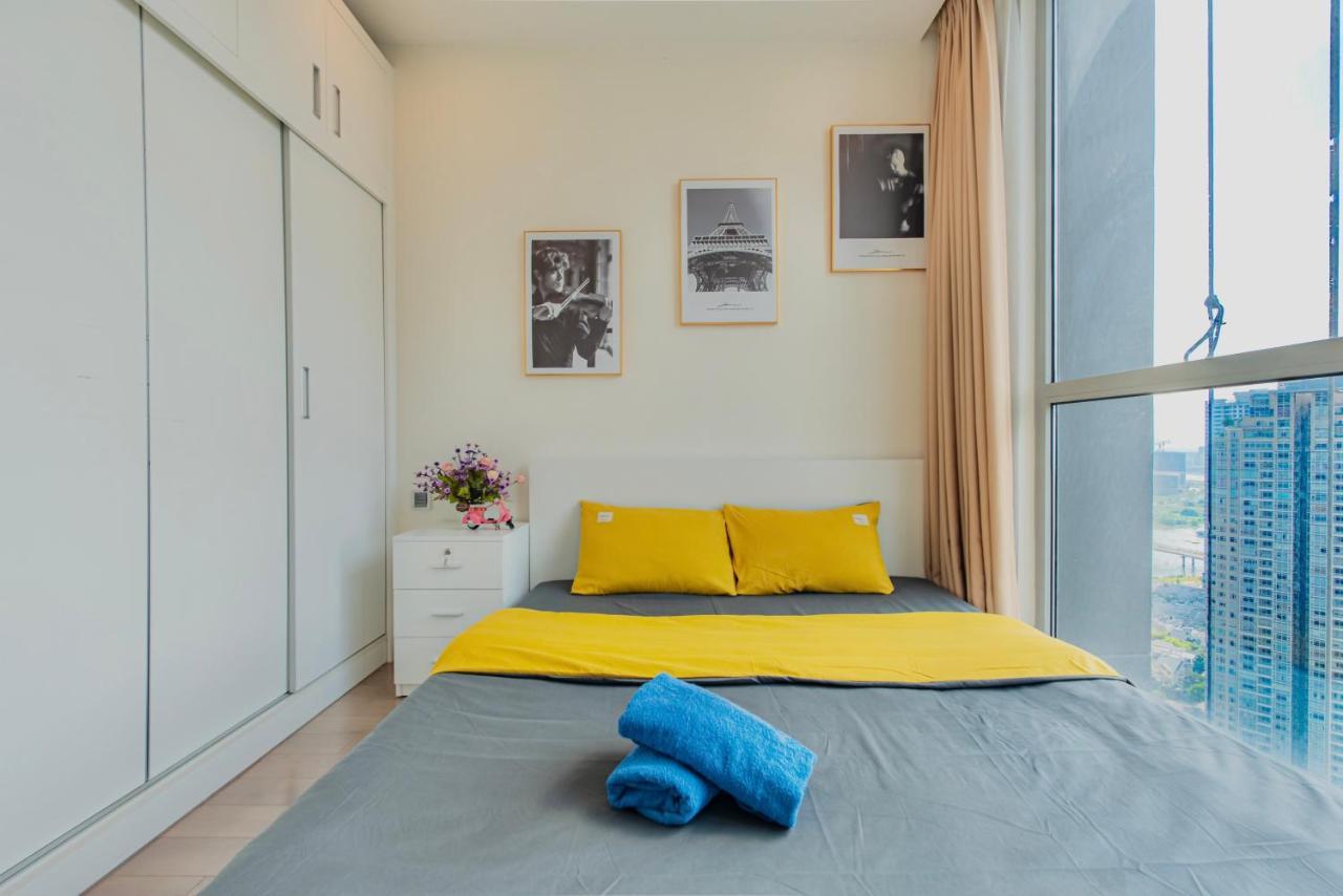 Mott Haven Apart - Vinhomes Central Park, Landmark 81 Area & Ice Rink Хошимин Екстериор снимка