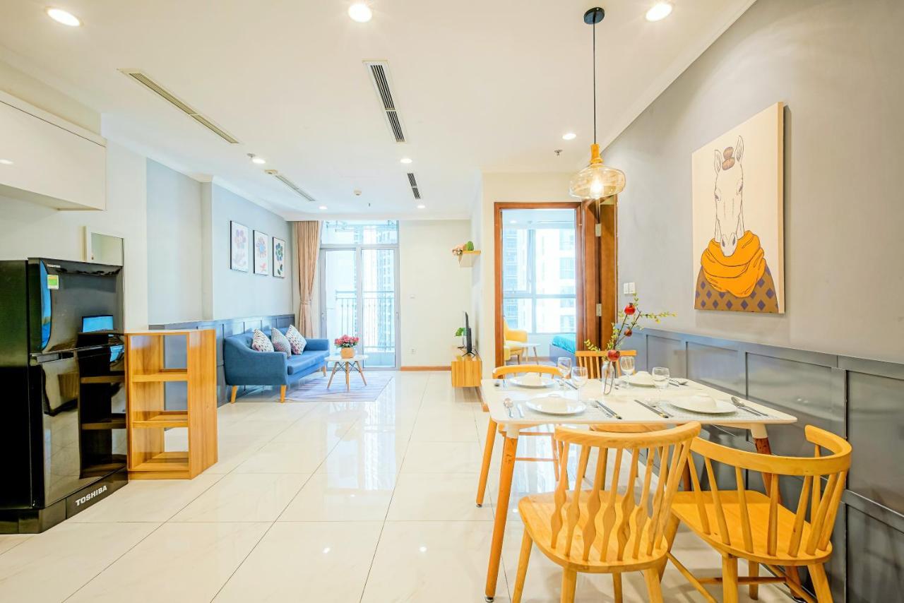 Mott Haven Apart - Vinhomes Central Park, Landmark 81 Area & Ice Rink Хошимин Екстериор снимка